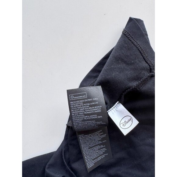 H&M x MOSCHINO x Disney Black Cotton Donald & Daisy Duck T-Shirt, Size S - Picture 10 of 11